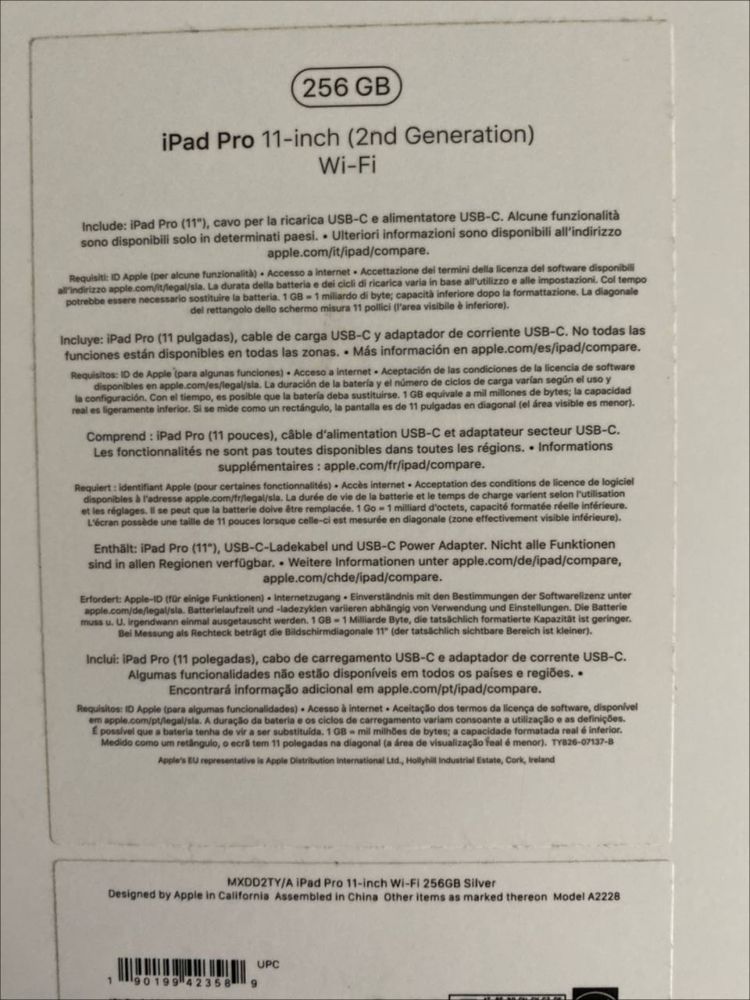 Ipad Pro 11 inches
