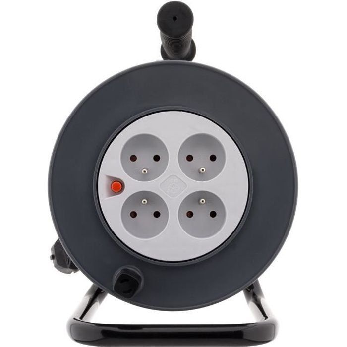 Zenitech 192561 Przedłużacz Bębnowy 25 M 4 Gniazda 1Mm2