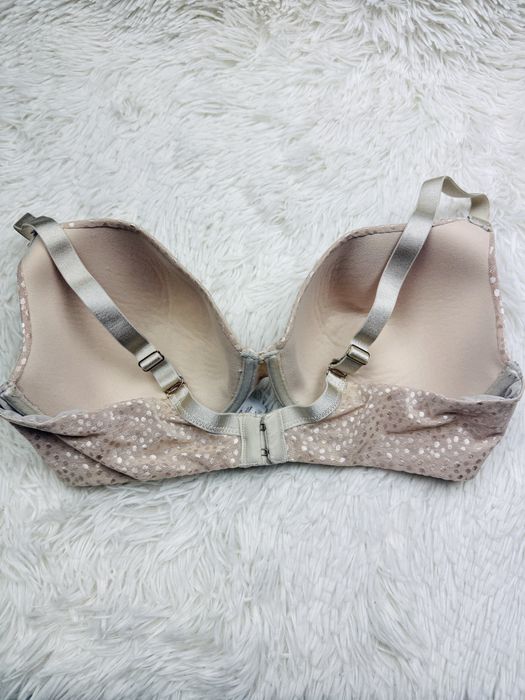 Biustonosz usztywniany 75E beżowy Debenhams