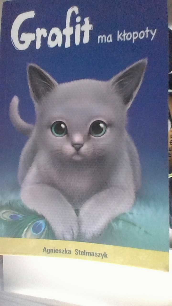 Książka dla dzieci Grafit ma kłopoty.