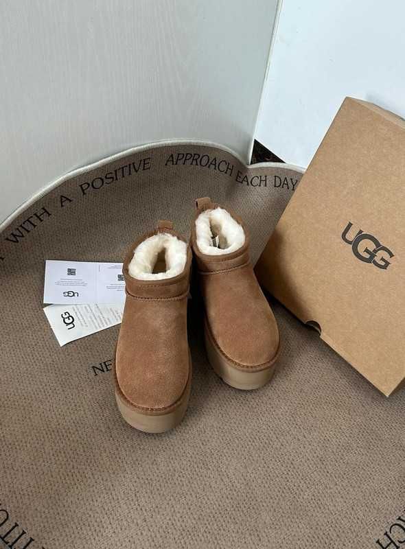 UGG Classic Ultra Mini Platform Boot Chestnut R.39