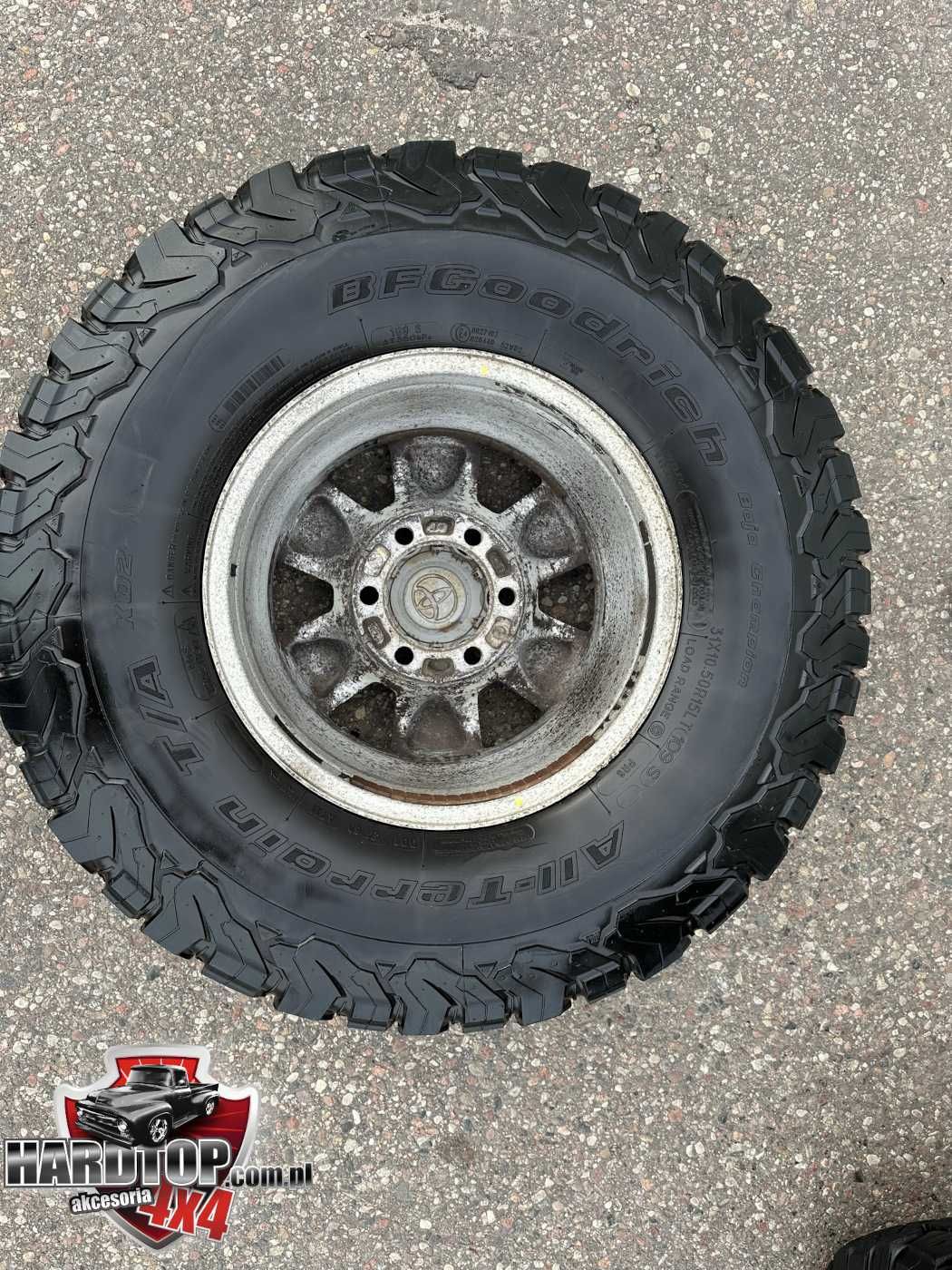 BFGoodrichAll Terrain T/A KO231x10.50R15 109 S FELGI HILUX 6x139,7