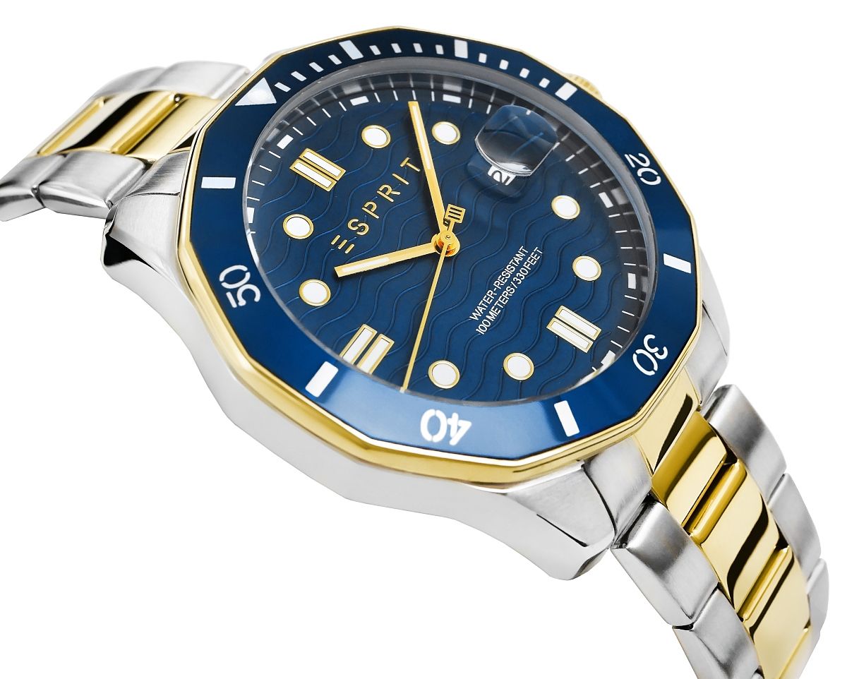 zegarek męski esprit kale es1g367m0095 + box