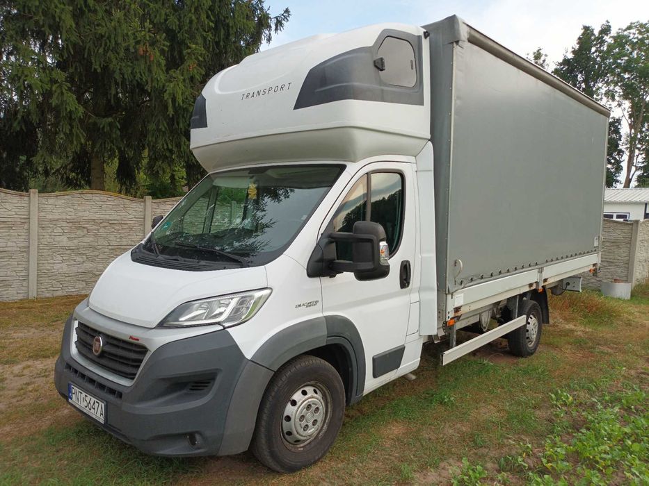 Fiat Ducato 2,3  180km plandeka firanka 2017r silnik 200tyś zamiana