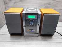 Mini Wieża LG Stereo Cd Fm Kaseta USB Ładnie Gra