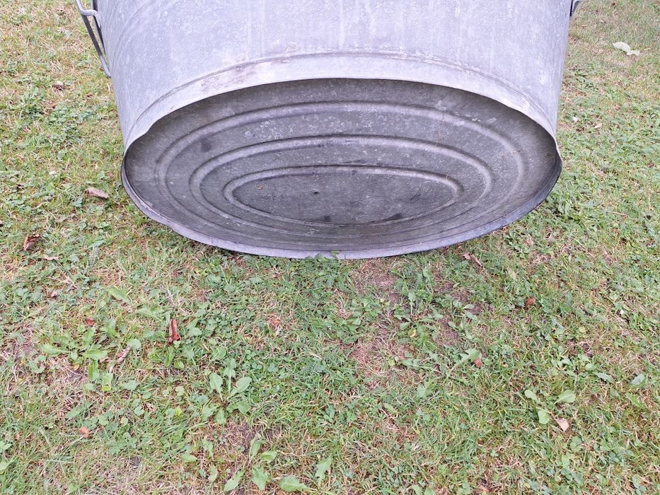 Balia ocynkowana duża stara