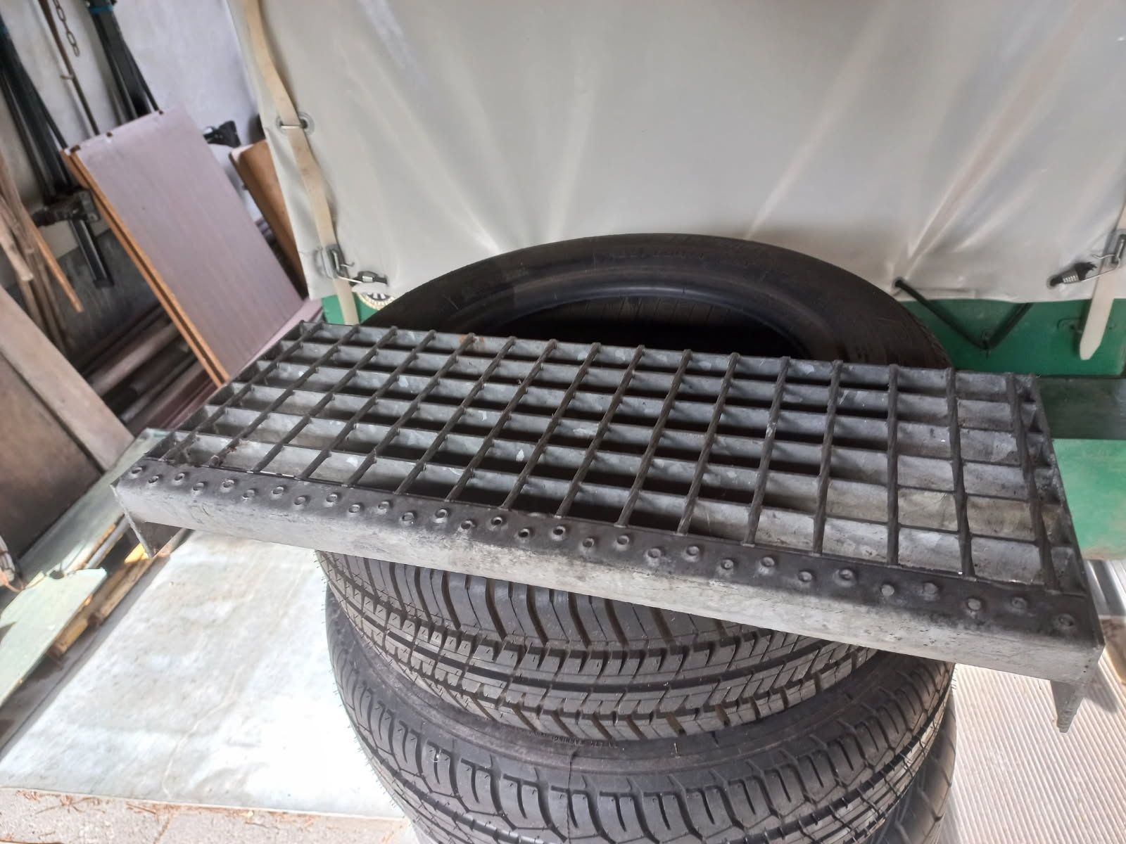 Stopnie stopień krata Wema metalowe ocynkowane 60x24x3 nowe