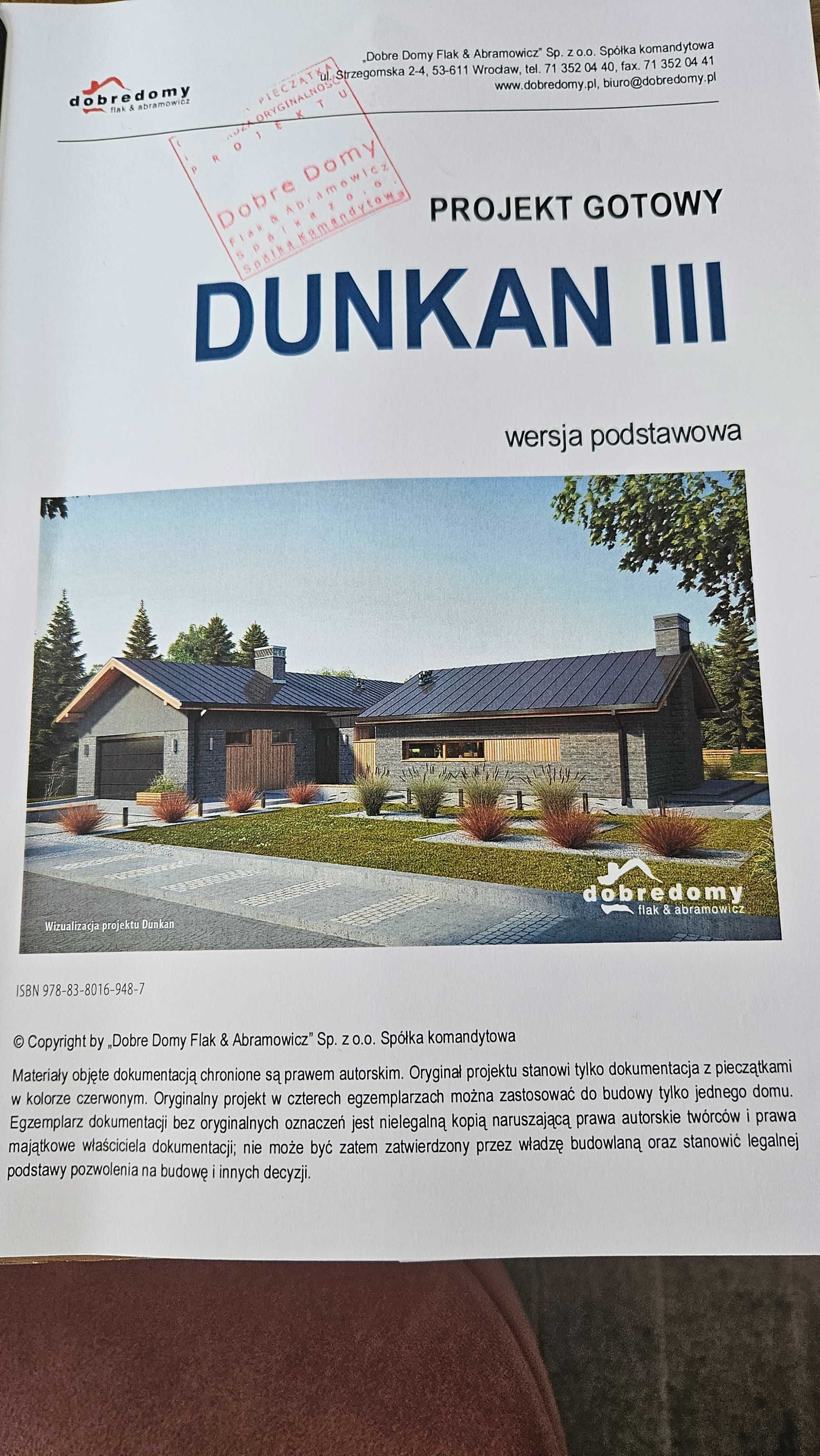 Projekt domu DUNKAN III