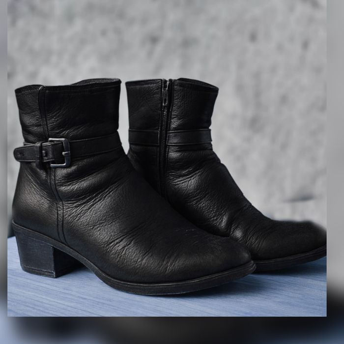 Тёплые кожаные ботинки, 39 размер — натуральная кожа, стиль и комфорт