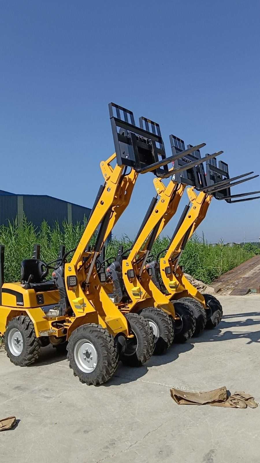 Nowa Miniładowarka H 180 silnik Yanmar  ładowność 1 T euroramka  2025r