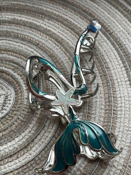 Железная заколка-краб для волос в морской тематике зажим для волос