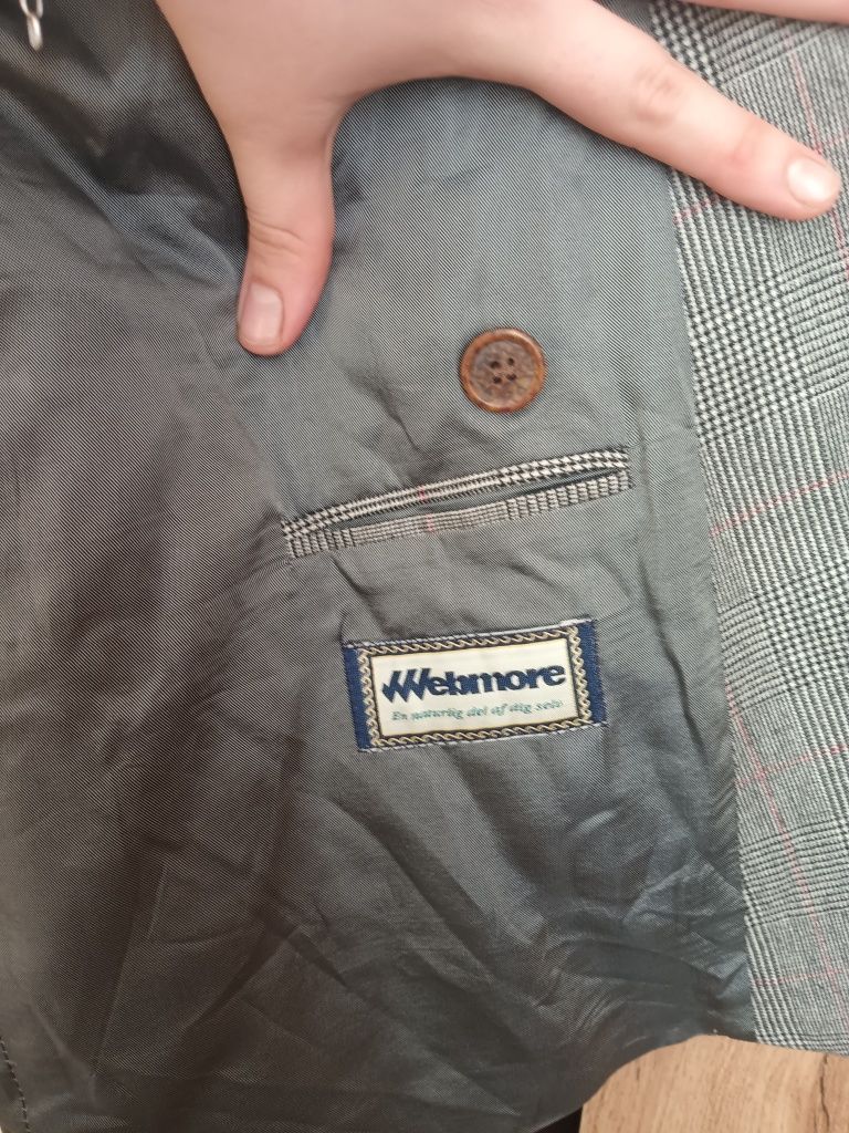 Elegancka damska marynarka plus oversize wiskoza szara wygodna 6xl