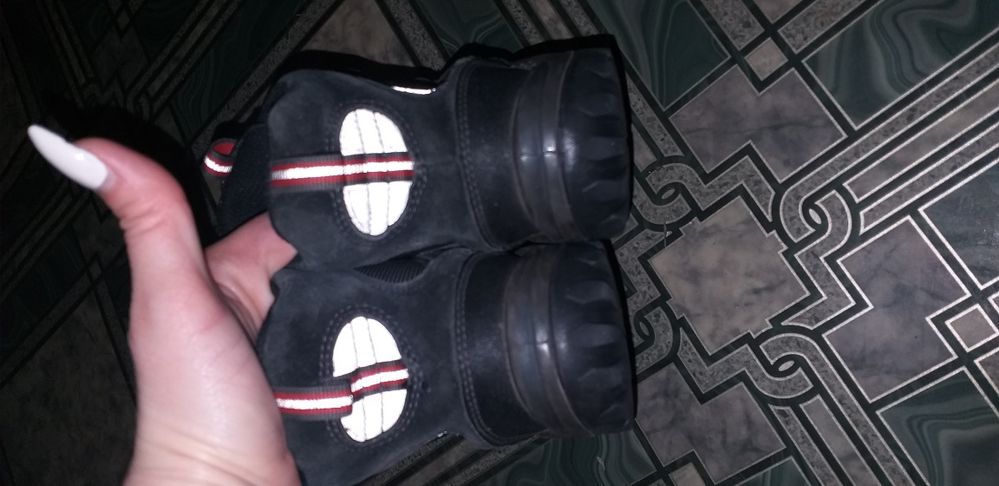 Фирменные кларкс 10 размер до 18 см ботинки зима clarks