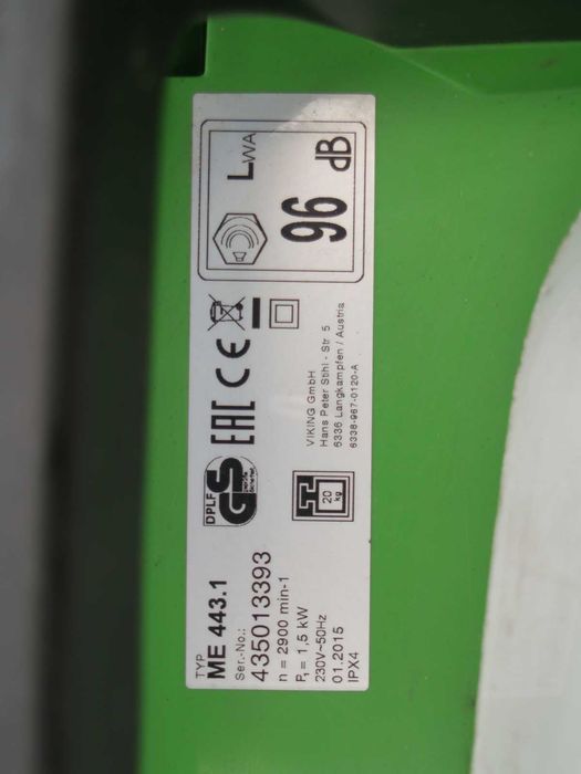 kosiarka Viking ME 443 laweta obudowa