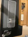 Logitech MX Keys S Combo: Wireless Keyboard and Mouse with Wrist Rest