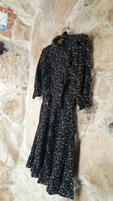 Vestido florido" zara" tamanho s