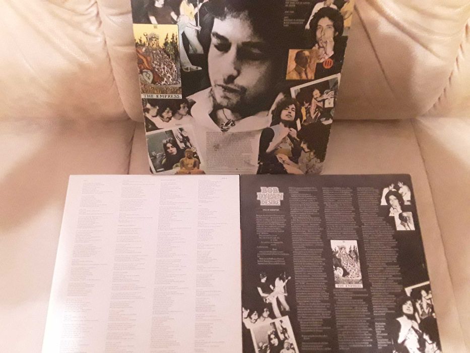 Виниловая пластинка Bob Dylan  Desire  1975 г.