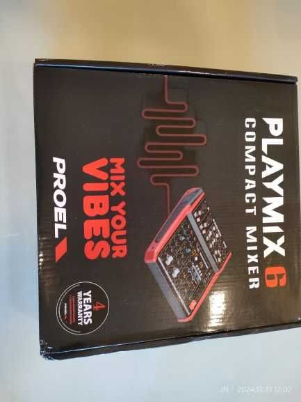 PROEL PLAYMIX 6 - Mesa de Mistrura