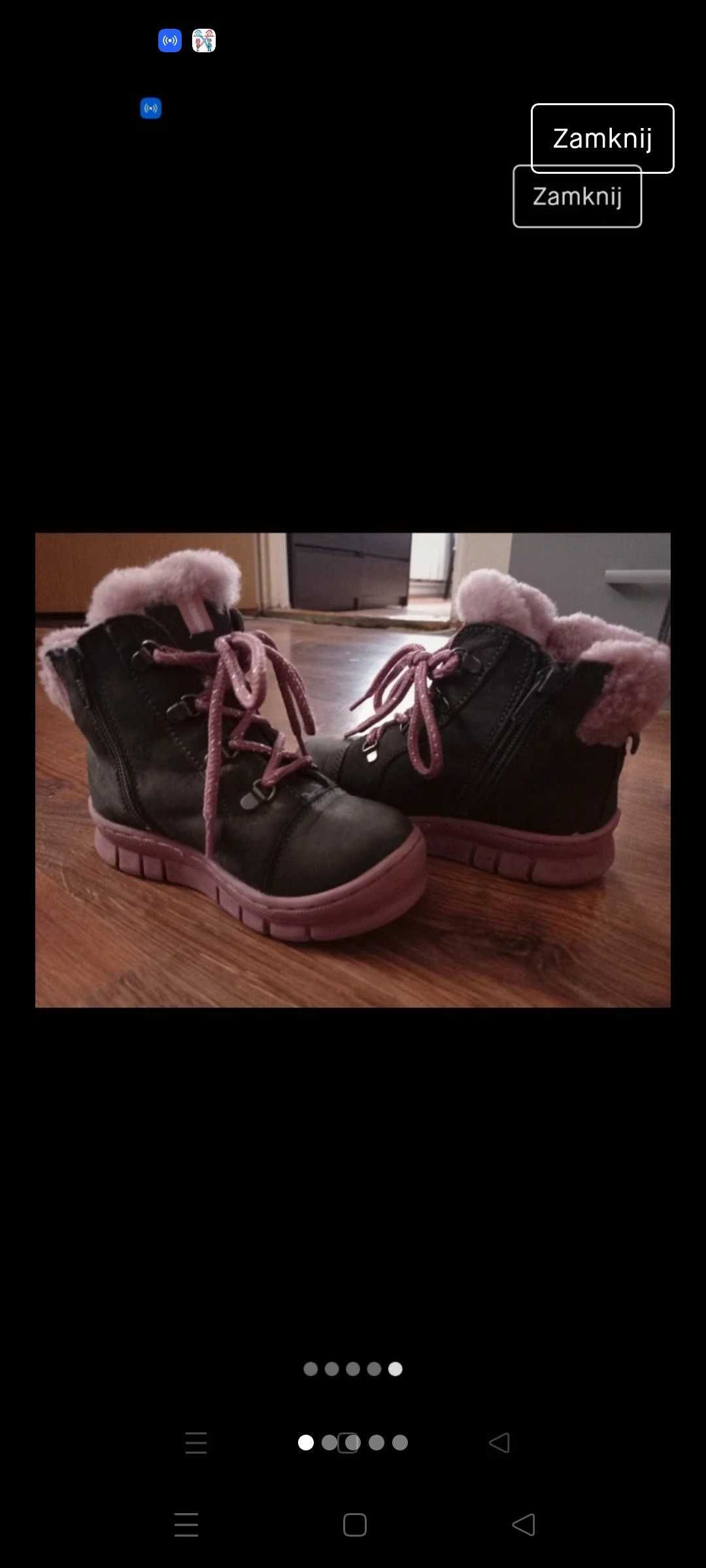 Buty zimowe Lasocki dla dziewczynki 27