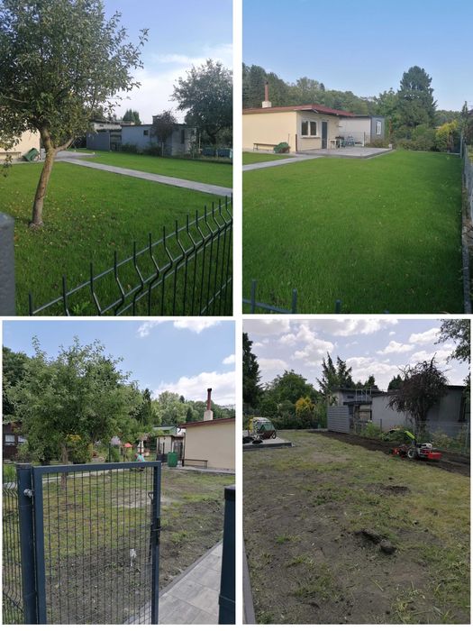 ogrodnik zakładanie ogrodu renowacja trawnika wertykulacja aeracja