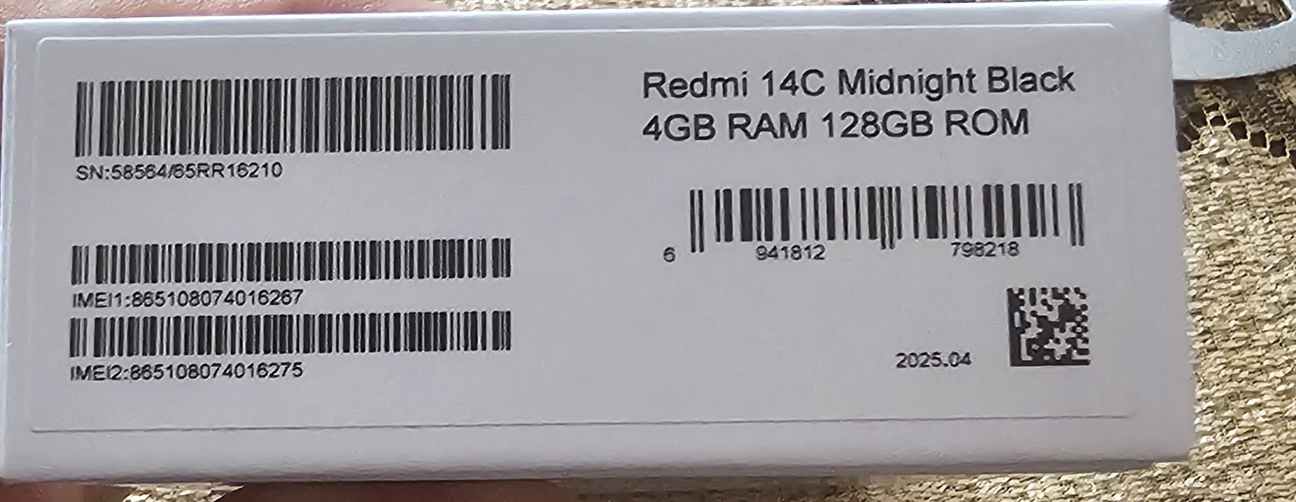Redmi 14 C , nowy.