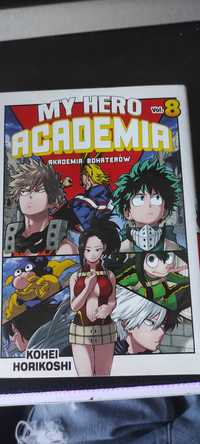 Manga komiks My hero academia boku no hero academia cz.8