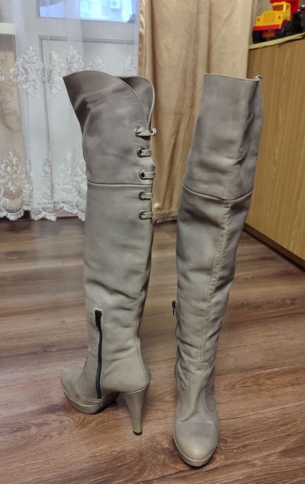 Ботфорты эко.кожа разм. 38 цена