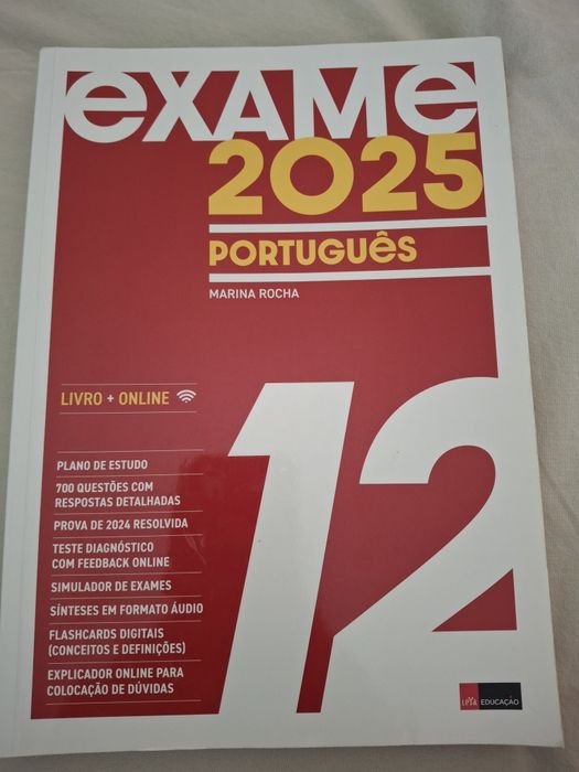 Livro preparação exame Português 2025