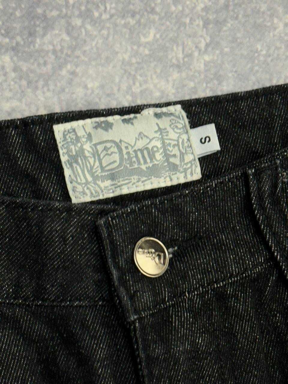 Dime baggy jeans sk8 чорні джинси black джинсы дайм широкие С М Л ХЛ.