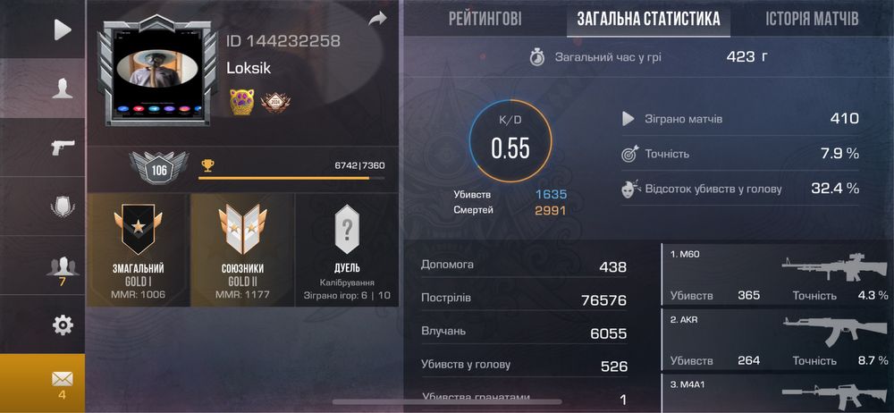 продаю акаунт в Stendoff2 а бо обмін на акунт в пабгу