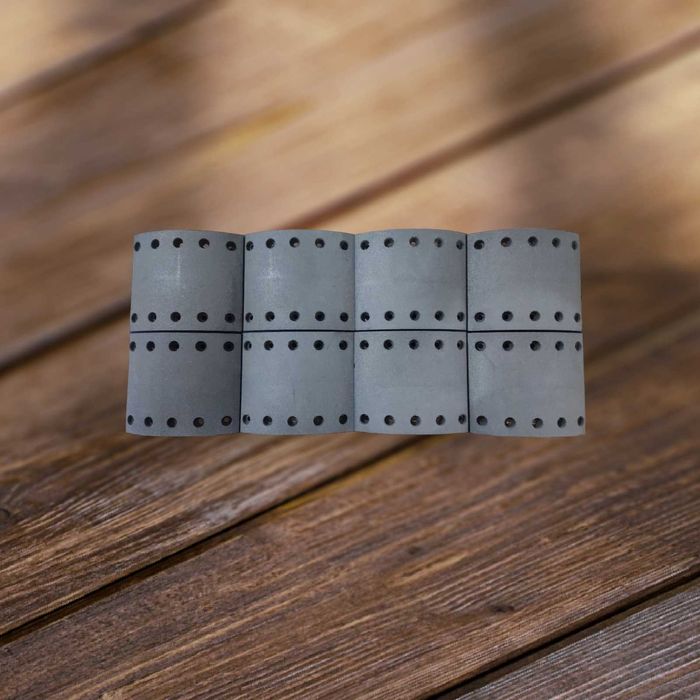 Накладки тормозные Накладки гальмівні SAF, DAF, BPW к-т 8ШТ (19032)