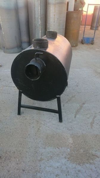 6мм! до 290м3! ЭКОНОМНАЯ! Печь Буржуйка Булерьян / ТЕПЛО В ХАТІ