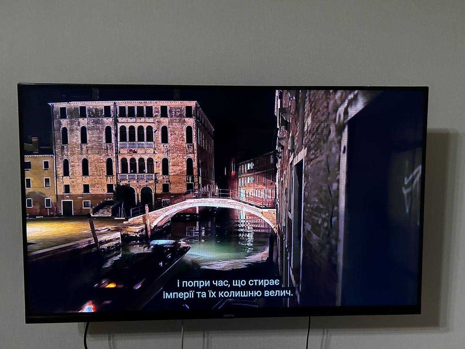 Смарт телевізор 43 дюйми LED