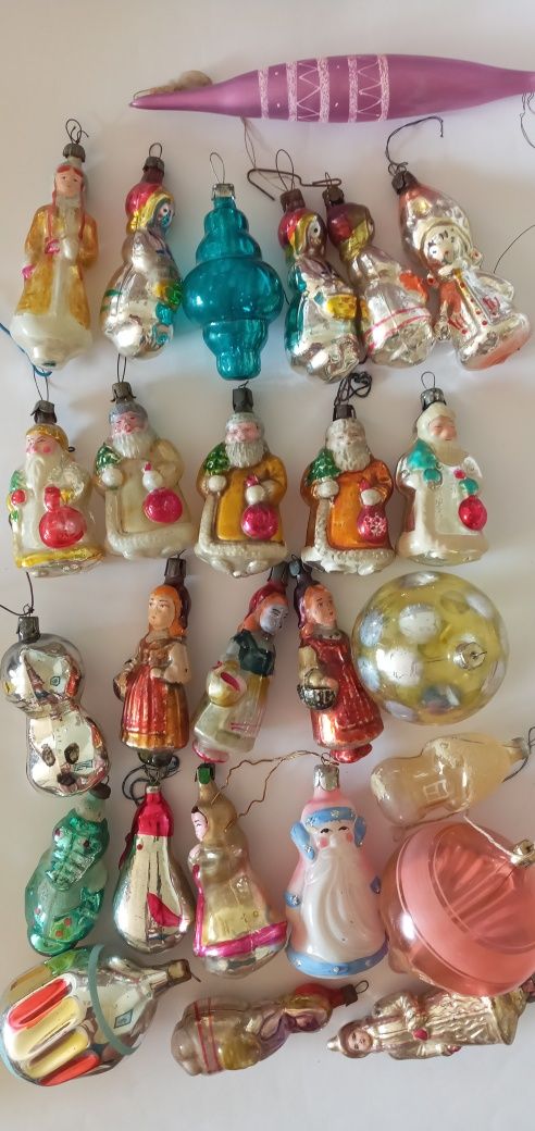 Украшения  игрушки елочние ссср