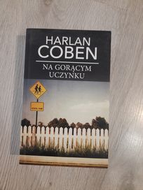 Książka Coben Na gorącym uczynku.