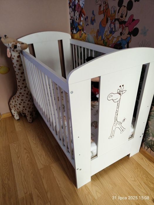 Sprzedam nowe łóżeczko Safari KLUPŚ materacyk hilding
