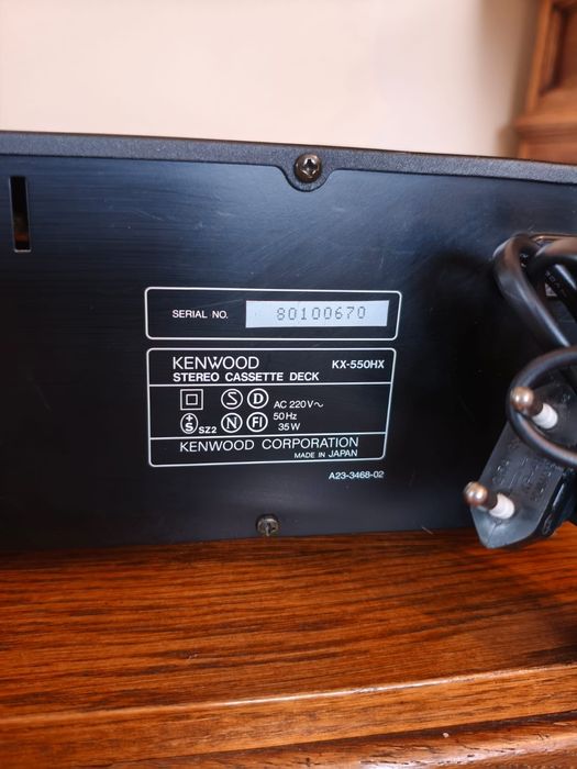 Magnetofon Kenwood KX -550 HX
