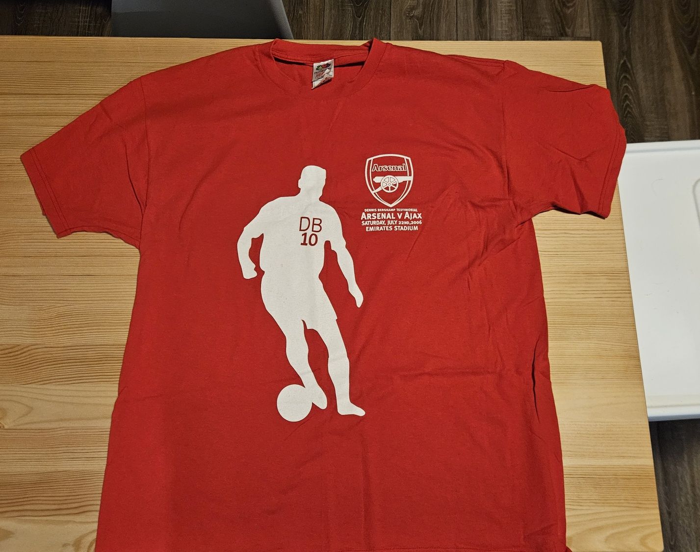 Arsenal koszulka Dennis Bergkamp kolekcjonerska