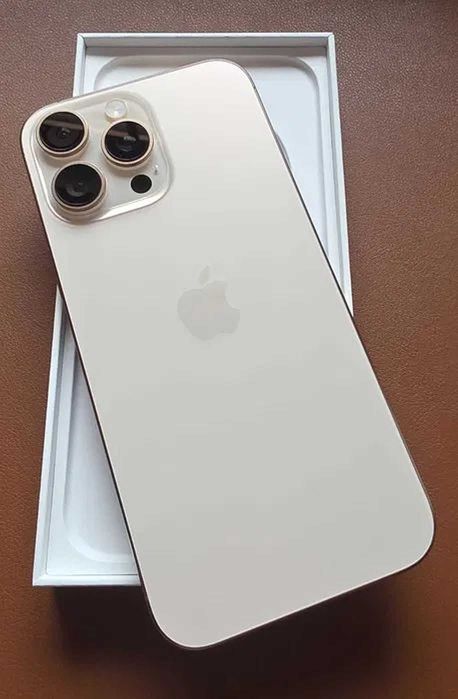 Идеальный iPhone 16 Pro Max Desert Titanium 256Gb SIM+ESIM Официальный