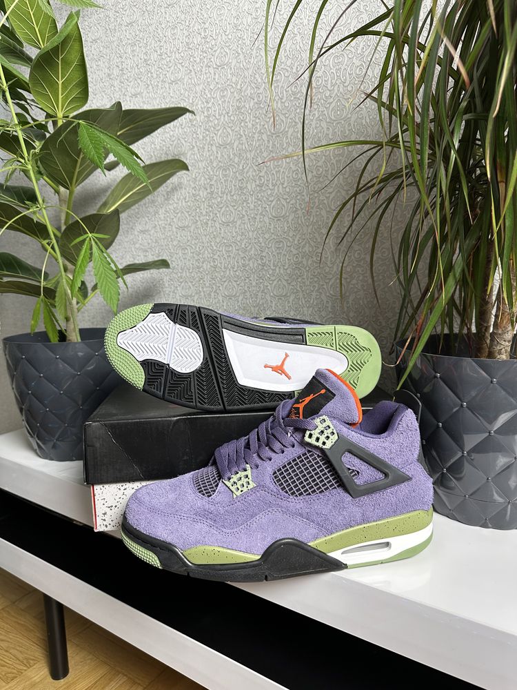 Air Jordan 4 Canyone Purple