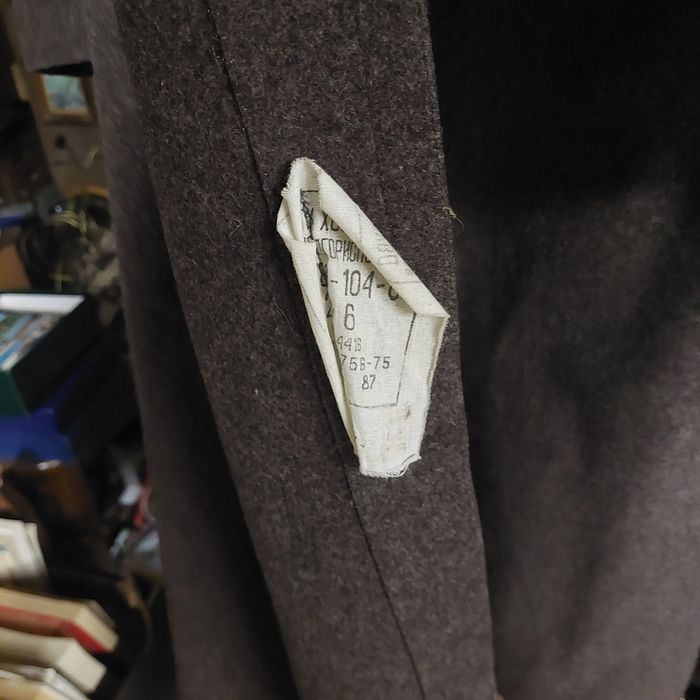 Oryginalny płaszcz ZSSR (1987) oficerski