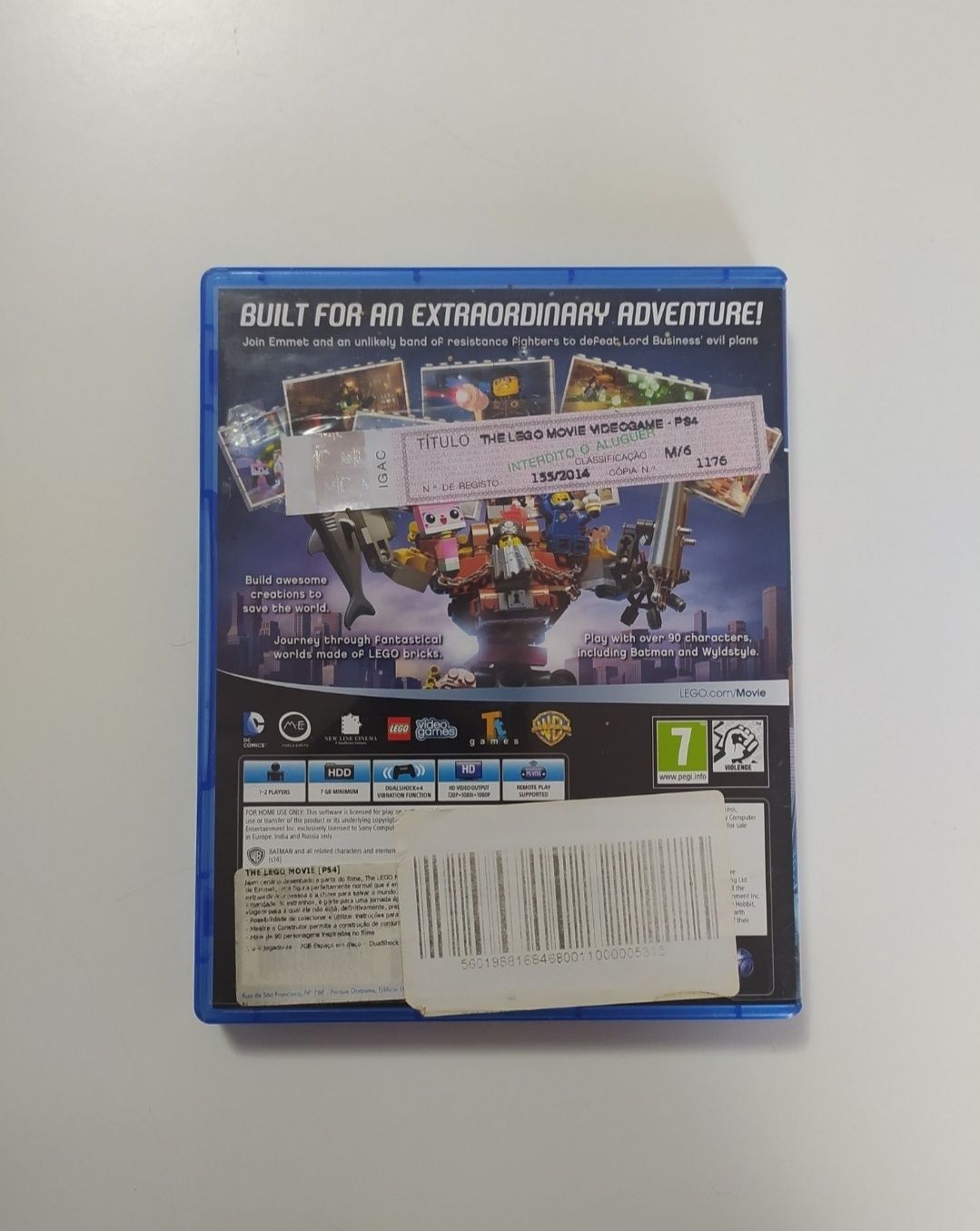 Jogo PS4 - The Lego Movie