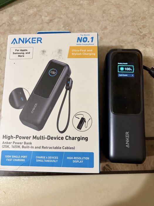 Anker zolo 25000mah 165w powerbank