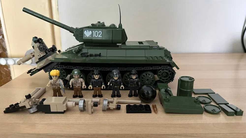 Klocki Cobi Czołg T34 Rudy 102 - Wersja Limitowana