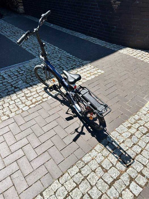 Rower składany Btwin Tilt 500 + dedykowany bagażnik