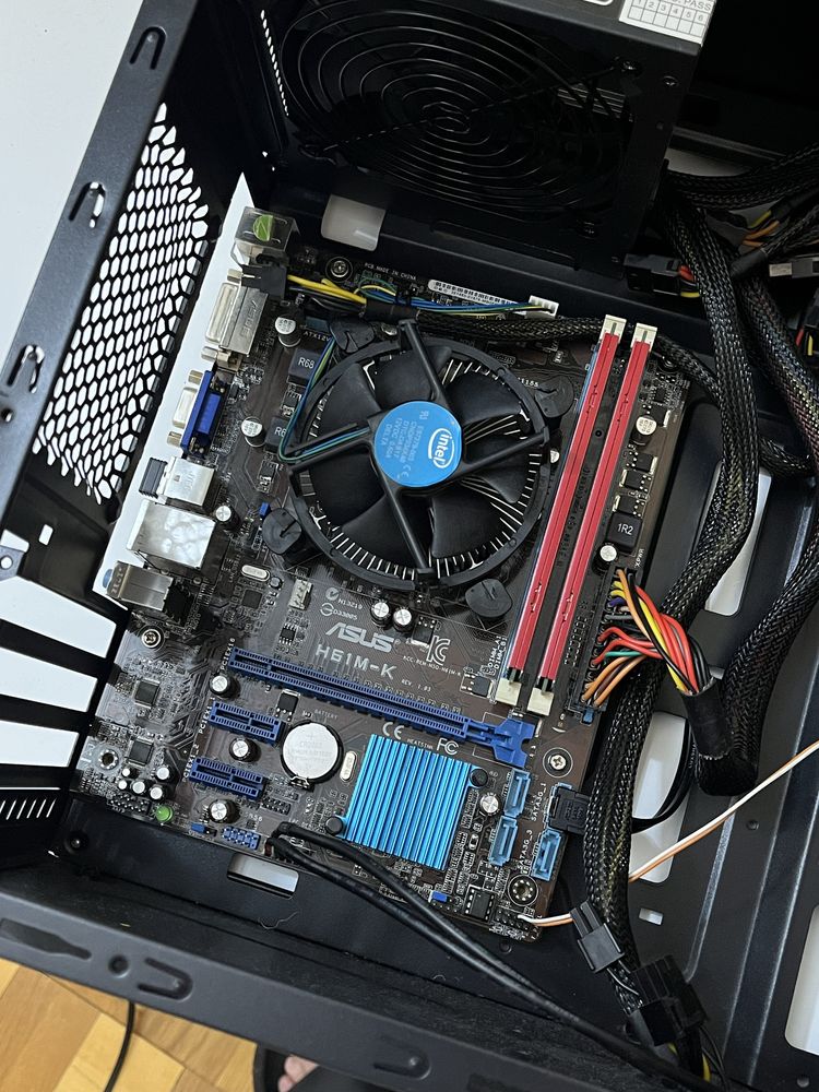 Комплект i5 3470/8gb/h61/кулер