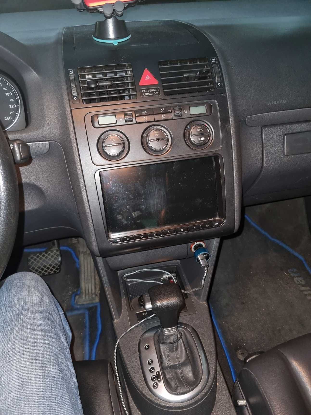 VW Touran 1.9 BKC, 2004r, DSG, 7 osobowy, Android, ///Rezerwacja///