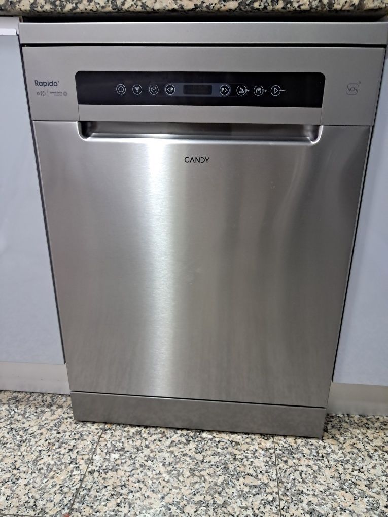 Máquina de Lavar Loiça CANDY CF 3C7F0X (13 Conjuntos - 59.7 cm - Inox)