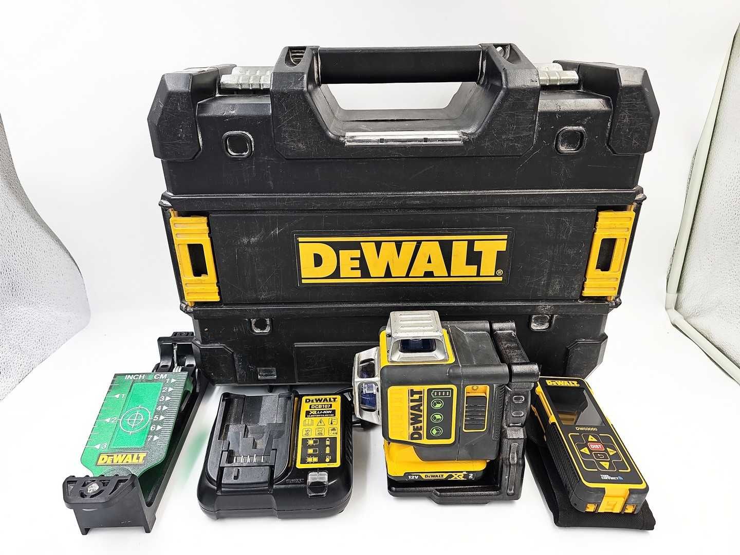 Laser krzyżowy 3-wiązkowy Zielony DEWALT DCE089G