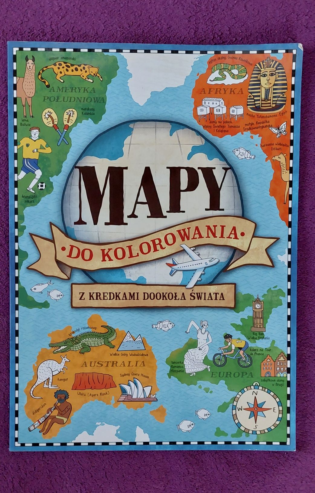 Mapy do kolorowania.